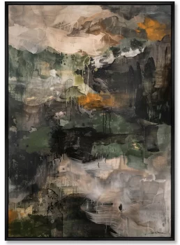 Композиция из двух репродукций картин на холсте Foothills After a Thunderstorm 75X105 / 75X105 CM