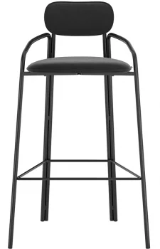 Стул барный Ror 62X51X97 CM чёрный