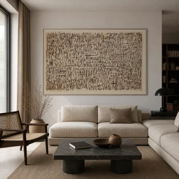 Постер Stillness 140X90 CM