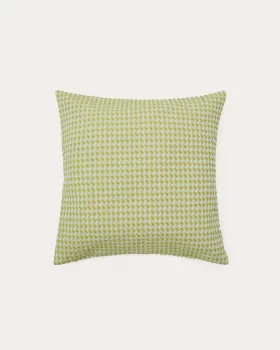 Наволочка Lunira из зелёной рельефной ткани 50X50 CM