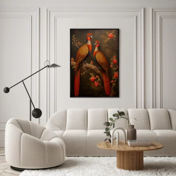 Постер на холсте Graceful creatures 75X105 CM