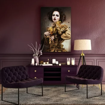Постер на закаленном стекле Doll 80X120 CM