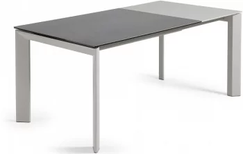 Раскладной стол Atta 120-180X80X76 CM тёмно серый