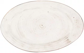 Блюдо овальное White Fusion 40X25 CM