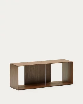 Большой модуль полки Litto в шпоне ореха 101X38 CM