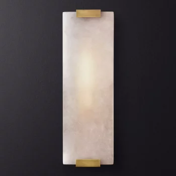 Настенный декоративный светильник Marble Rectangle 15X8X47 CM