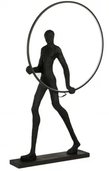 Напольный светильник Athlete With a Hoop 90X25X160 CM