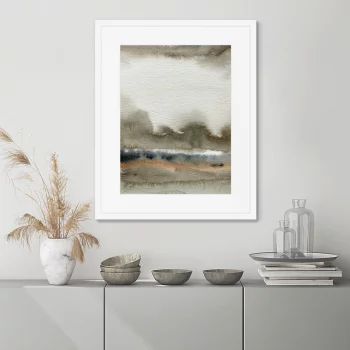 Репродукция в раме Autumn colors landscape 42X52 CM
