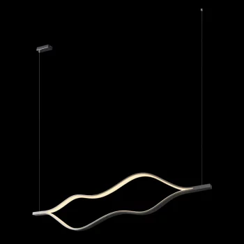 Подвесной светодиодный светильник Tape Light 160X5X150 CM
