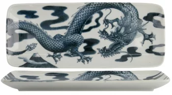 Платформа для закусок Japonism Dragon 29X14 CM