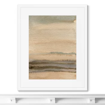 Постер в раме Evening sky over the sea 42X52 CM