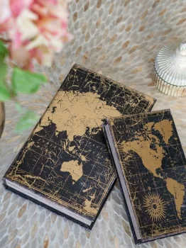 Комплект из трёх шкатулок World 22X7X33 / 18X5X25 / 13X3X22 CM