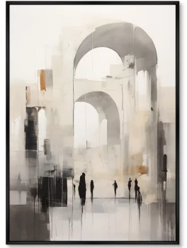 Постер на холсте Graceful arches 75X105 CM