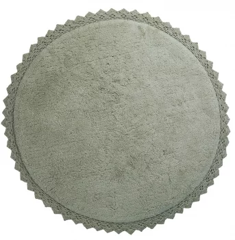 Круглый хлопковый ковёр Perla Ø110 CM