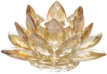 Подсвечник Crystal Lotus 12X12X7 CM