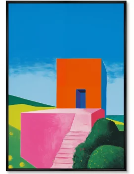 Постер на холсте The Path Up 75X105 CM