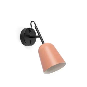 Настенный светильник Studio розовый абажур 1xE14 22.8X11X22.5 CM