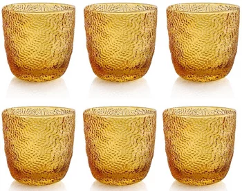 Набор из шести стакановTricot Amber 300 ml