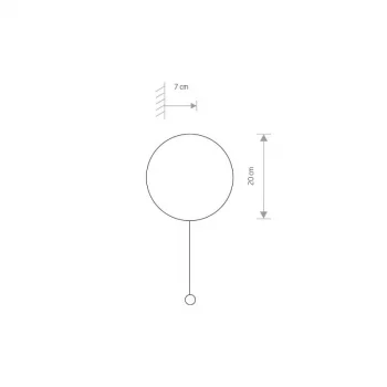 Настенный декоративный светильник Minimal