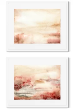 Диптих The sun in the stormy sky 52X42 / 52X42 CM