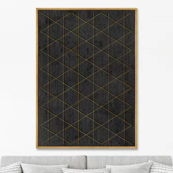 Постер на холсте The Line ornament 75X105 CM