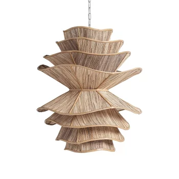 Подвесной светильник из кокоса THENNY 57X57X67 CM