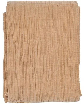 Покрывало из многослойного муслина Essential 180X250 CM цвета охры