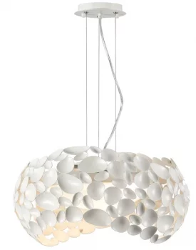 Подвесной светильник Narisa 46X46X26 CM белого цвета