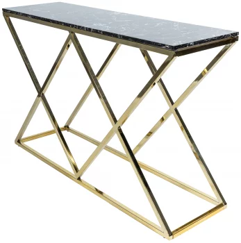 Консоль Triangles Gold 120X35X74 CM