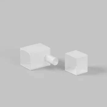 Заглушки для гибкого неона Изгиб 3D белые