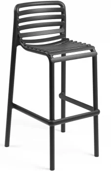 Стул пластиковый барный Doga 50X51X100 CM