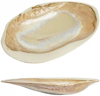 Тарелка Frutti di Mare 33X20 CM Pearl Shell