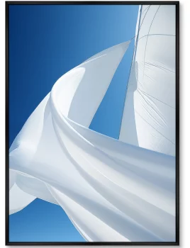 Постер на холсте The sail flying under the sky 75X105 CM