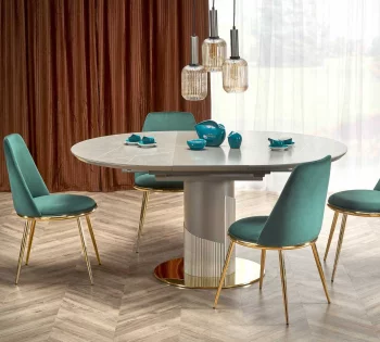 Стол раскладной Muscat 120-160X120X76 CM