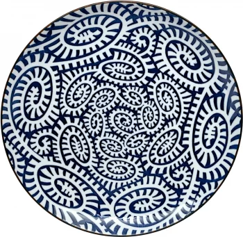 Тарелка Karakusa Blue Ø25 CM