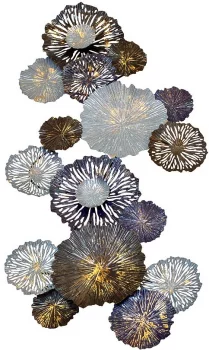 Настенный декор Flower 71X135 CM