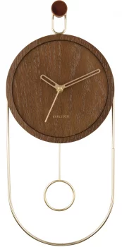 Часы с маятником Swing 20X46 CM