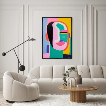 Постер на холсте The Mask Collection 75X105 CM