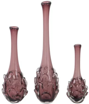 Набор из трёх ваз Oracles Amphora 14X14X52 / 14X14X41 / 10X10X30 CM