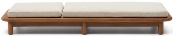 Шезлонг из тика Turqueta 74X200X25-77 CM