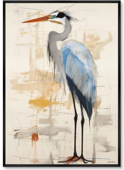 Набор из двух постеров на холсте Herons 75X105 / 75X105 CM