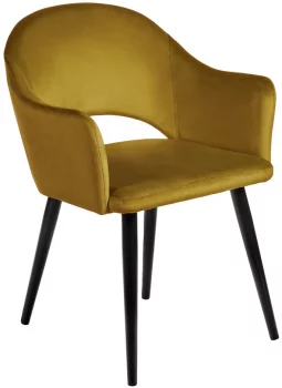 Стул Bruno 57X61X78 CM горчичный