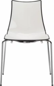 Стул пластиковый Zebra Bicolore 4 legs