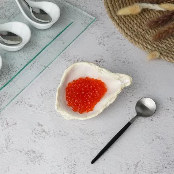 Блюдо для подачи Frutti di Mare 12X8X4 CM Gray Shell