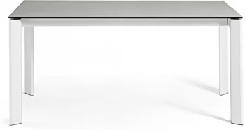 Раскладной стол Atta 140-200X90X76 CM с керамической светло серой столешницей