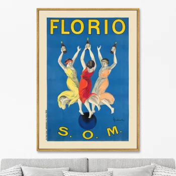 Постер на холсте Florio 75X105 CM