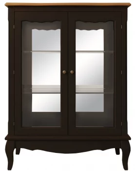 Витрина Leontina Black 80X37X106 CM