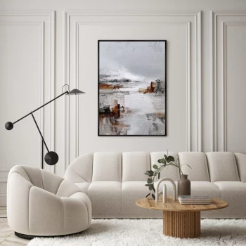 Репродукция картины на холсте Low Tide 75X105 CM