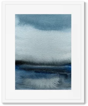 Постер в раме In the middle of a sea storm 42X52 CM
