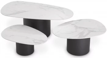 Набор столиков Zane 120X60X42 / 81X55X37 / 73X49X29 CM